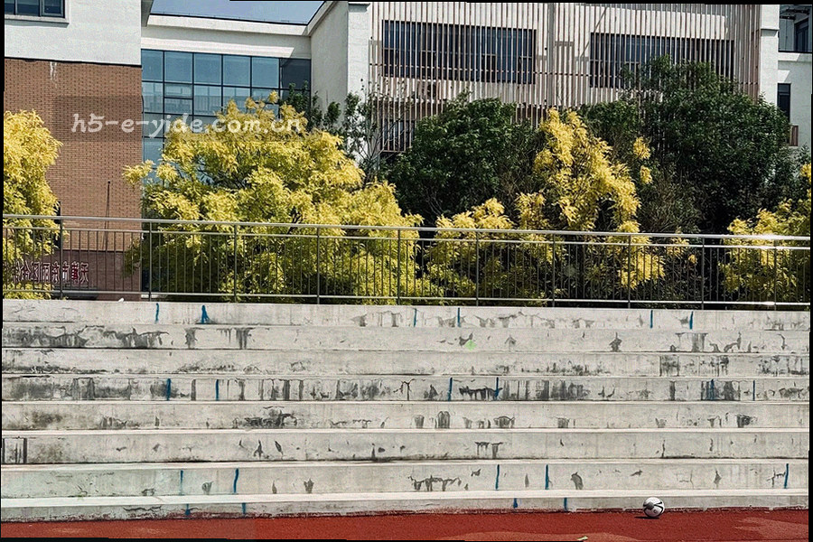场边替补席的长凳与战术板，球衣与毛巾叠放整齐，无人脸出现